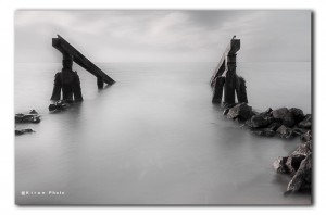 IJsbrekers op het eiland Marken