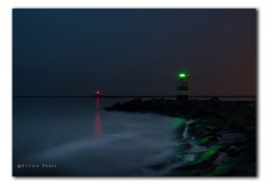 Vuurtoren op de Zuidpier te IJmuiden