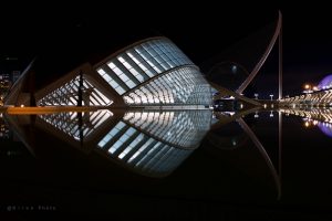 Een bijzonder gebouw uit de Ciudad de las Artes y las Ciencias is het L’Hemisfèric