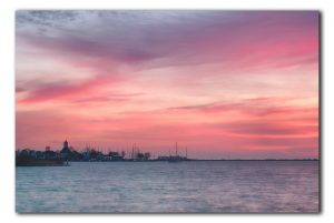 Zonsopkomst bij Durgerdam aan het IJmeer