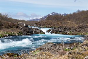 Bruarfoss waterval in IJsland