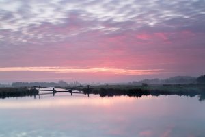 Zonsopkomst in Het Twiske