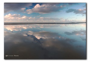 water Hargen spiegelend strand IMG 8204